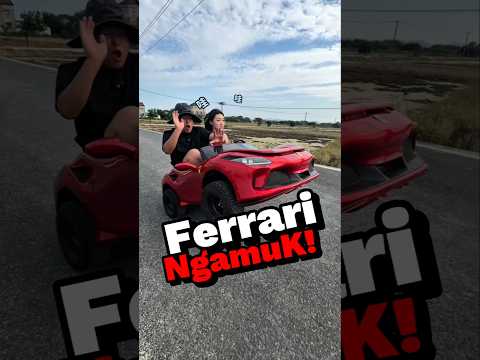 Ferrari 7K: Cewek Gaspol, Temennya Auto Shock?!🫣🤣