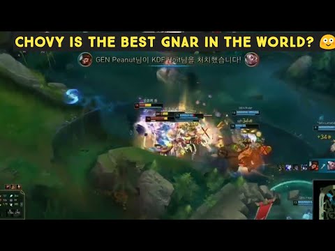 Chovy Is the Best Gnar in the World? | 2022 Lck Summer Highlights |Chovy Playing Sylus against Ahri