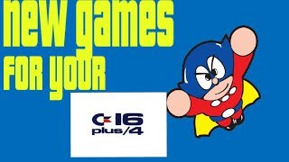 New Games for your C16Plus4