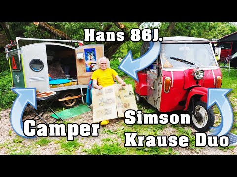 Traveling with the Simson Krause Duo and caravan