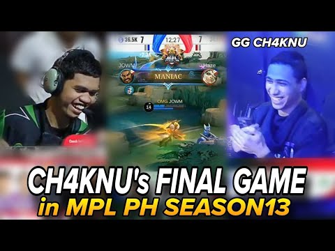 INTENSE FINAL GAME for CHAKNU and OMEGA in MPL PH SEASON 13. . . 😱