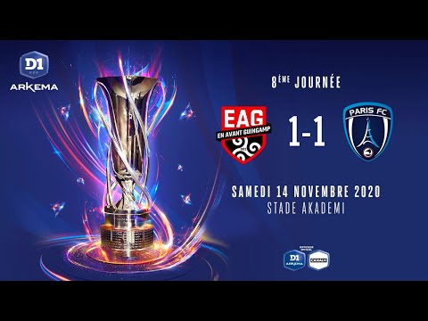 D1 Arkema, J8 : EA Guingamp - Paris FC (1-1)
