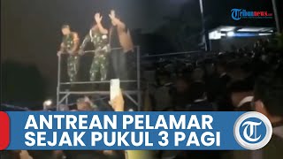 Viral Video Ratusan Pelamar Kerja Pabrik di Tangerang Berdesakan Antre Mulai Pukul 03.00 WIB