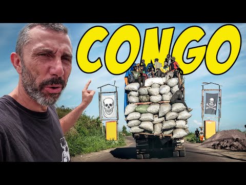 Entriamo in CONGO 👉 CONTROLLI a TAPPETO e RICHIESTE STRANE 😵 Giro del mondo in CAMPER 4x4 ⚡️AFRICA 🔥