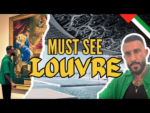 Inside the Louvre: Architecture That Feels Like Art 😲🇦🇪