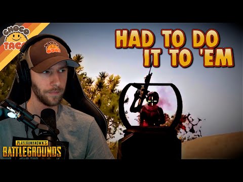 chocoTaco Had to Do It to 'Em ft. HollywoodBobLIVE - PUBG Duos Gameplay