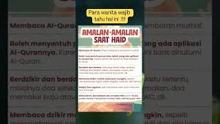 Download lagu Untuk wanita inilah amalan ketika sedang haid #islam #wanita #amalan #story #maherzain #video #istri mp3