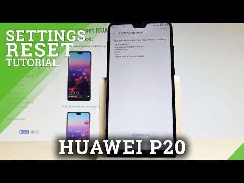 How to Factory Reset HUAWEI P20 - Wipe Data / Reset Phone |HardReset.Info