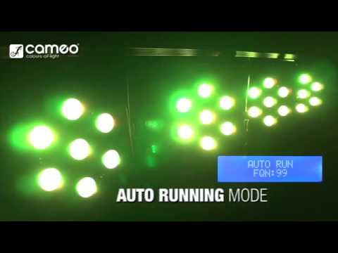 Cameo Light Multi PAR COB  1 SET - LED Lichtanlage mit Transportcase, 4-Fach Fußpedal und Stativ