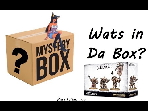 Age of Sigmar Bullgors - Wats in Da Box