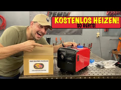 Completely free heating in your camper or workshop! Here's how!