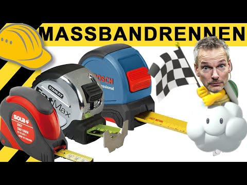 DAS SCHNELLSTE BANDMAß! GROSSER BANDMAß TEST | WERKZEUG NEWS #87