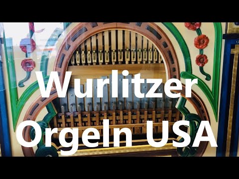 Mighty Wurlitzer Co Pipe Organs & Pianos - San Francisco, USA Part 1, Orgel Vlog AHS
