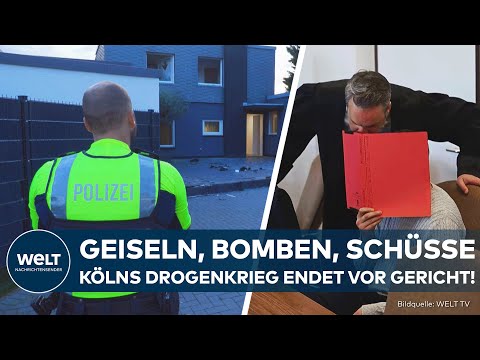 KÖLN: Drogenkrieg eskaliert zur Gewaltserie – Jetzt startet der erste Prozess gegen drei Männer!