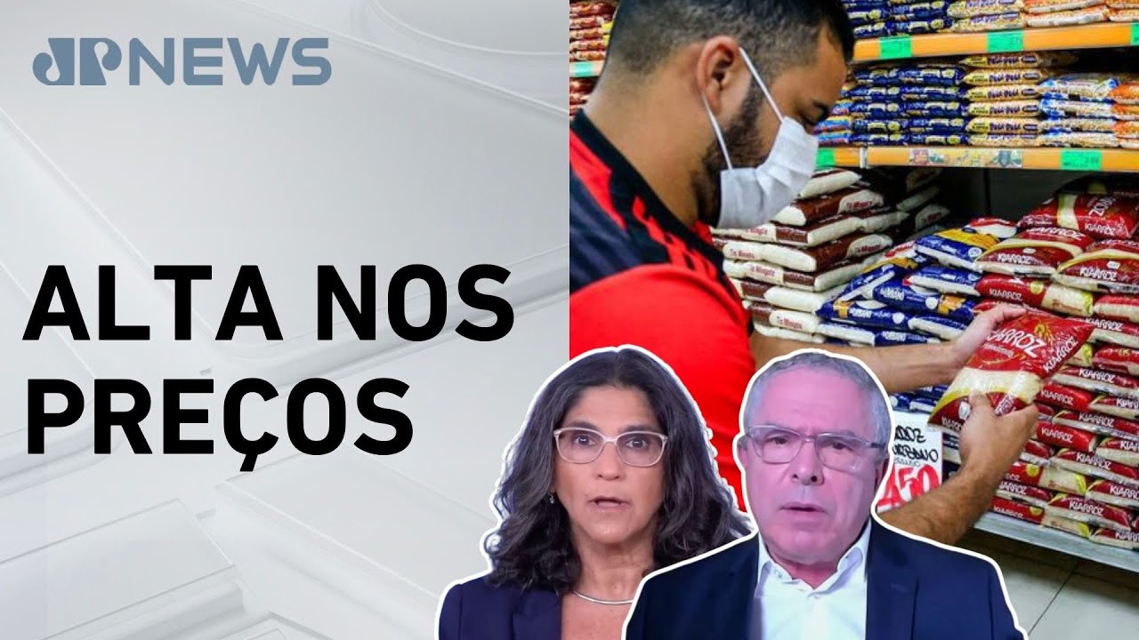 Brasileiros estão comprando menos nos supermercados; comentaristas analisam