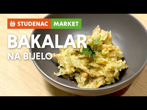 Bakalar na bijelo - Studenac recepti