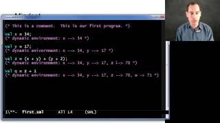 3 - ML Variable Bindings and Expressions
