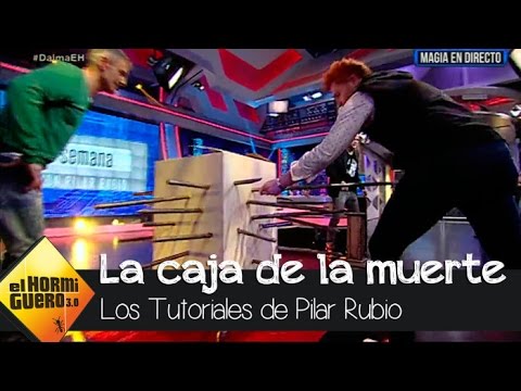 Pilar Rubio vence a 'la caja de la muerte'  - El Hormiguero 3.0