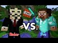 Hacker VS. Pro - Minecraft 
