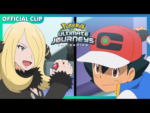 Ash vs. Cynthia! | Pokémon Ultimate Journeys: The Series | Official Clip