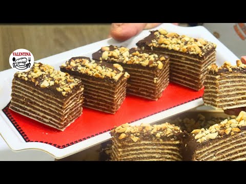 Super brza Plazma-Rozen torta 🍰Gotova za 15 minuta❗Najukusnija i Najbrža- RECEPT IZ PROŠLOG VEKA😋👌