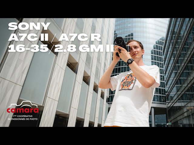 Vidéo SONY ALPHA 7C II Noir + FE 28-60 mm f/4,0-5,6 + Étui Smallrig 5051