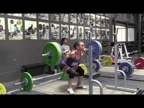 Olympic Weightlifting 3-17-15 - Back Squat, Clean & Jerk