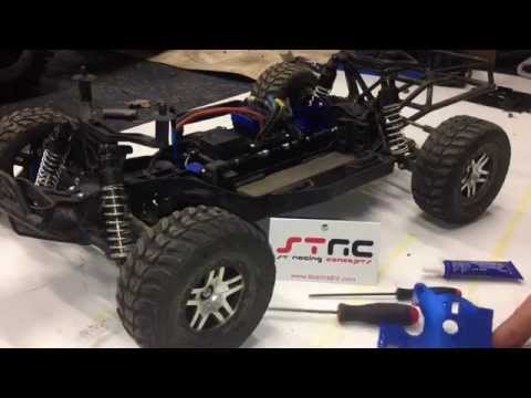 Traxxas Slash 4x4 level 9 upgrade- STRC aluminum motor mount