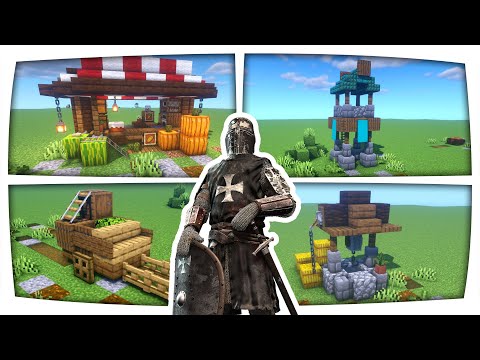 5 Mittelalter Bauhacks [Tutorial] ⚔️🏹