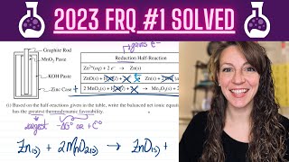 2023 AP Chem FRQ No. 1- My Answers