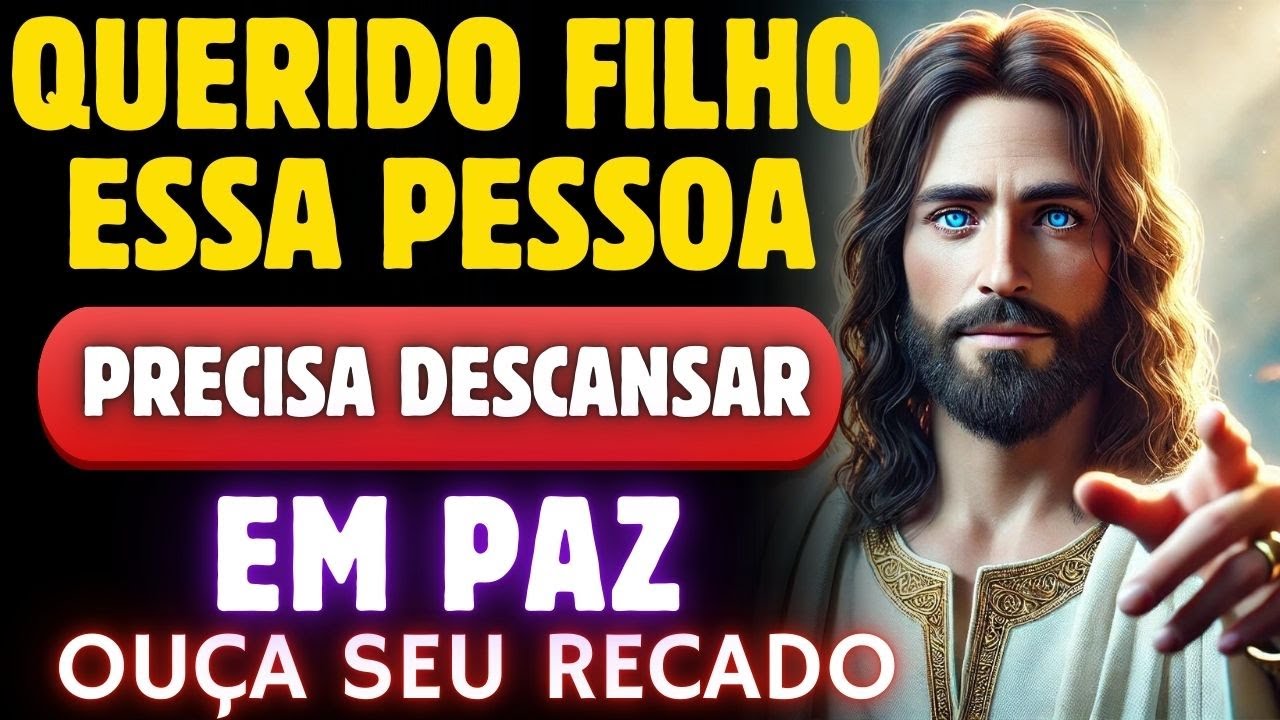 DEIXE ESSA PESSOA DESCANSAR EM PAZ...É URGENTE MENSAGEM DE DEUS, OUÇA AGORA!
