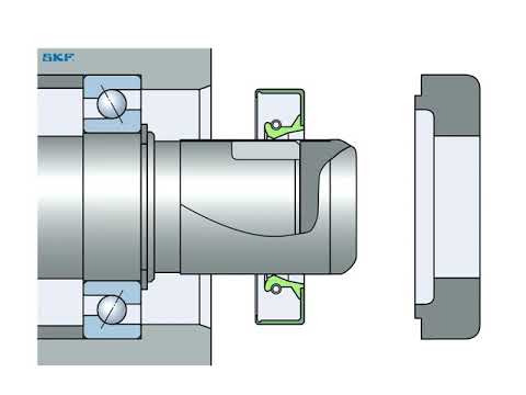 Mounting a shaft seal in open housings