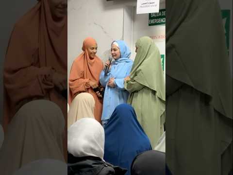 A Sister from Europe taking Shahada | Allahu Akbar | #Shorts