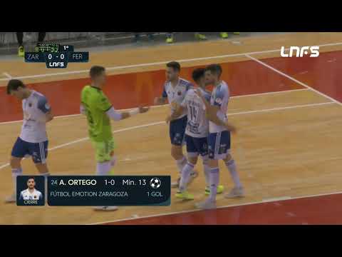 Gol Adri Ortego (1-0) Futbol Emotion Zaragoza - O Parrulo Ferrol. J18, 1Div. LNFS