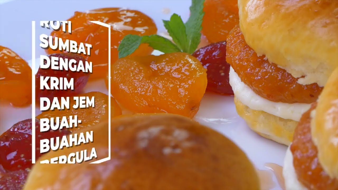 NANTI SUMBAT DENGAN jem BUAH CANDI DAN KRIM (MALAY)