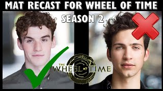 BARNEY HARRIS REPLACED AS MAT By Dónal Finn In The Wheel of Time TV SHOW video