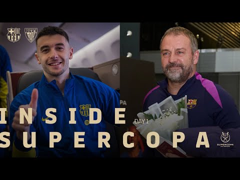 INSIDE VIEW | SUPER CUP DAY 1: Barça are in Jeddah ✅ | FC BARCELONA 🔵🔴