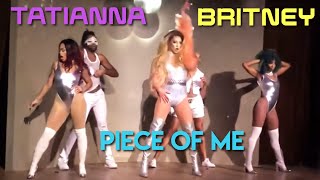 Tatianna from RuPaul's Drag Race performing to Britney Spears "Piece of Me" FULL DANCE COMPANY