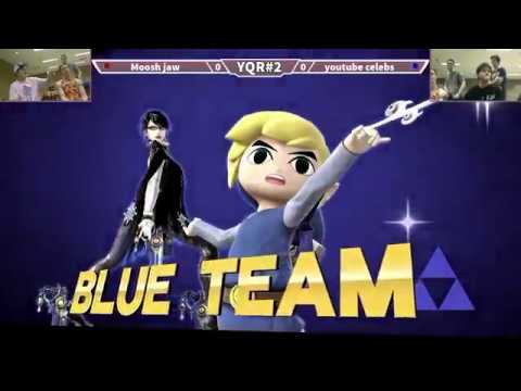 YQR#2 Smash 4 Doubles - Magic Mike (SpikeyMike + Moosh; Red) vs Kandy (CandyChicken + Kairu; Blue)