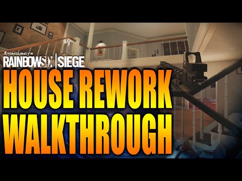 Rainbow Six Siege - In Depth: HOUSE REWORK FULL WALKTHROUGH! Operation Steel Wave