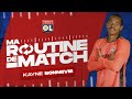 La routine de match de Kayne Bonnevie | Olympique Lyonnais