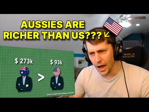American reacts to Australia's Income Levels & Cost of Living