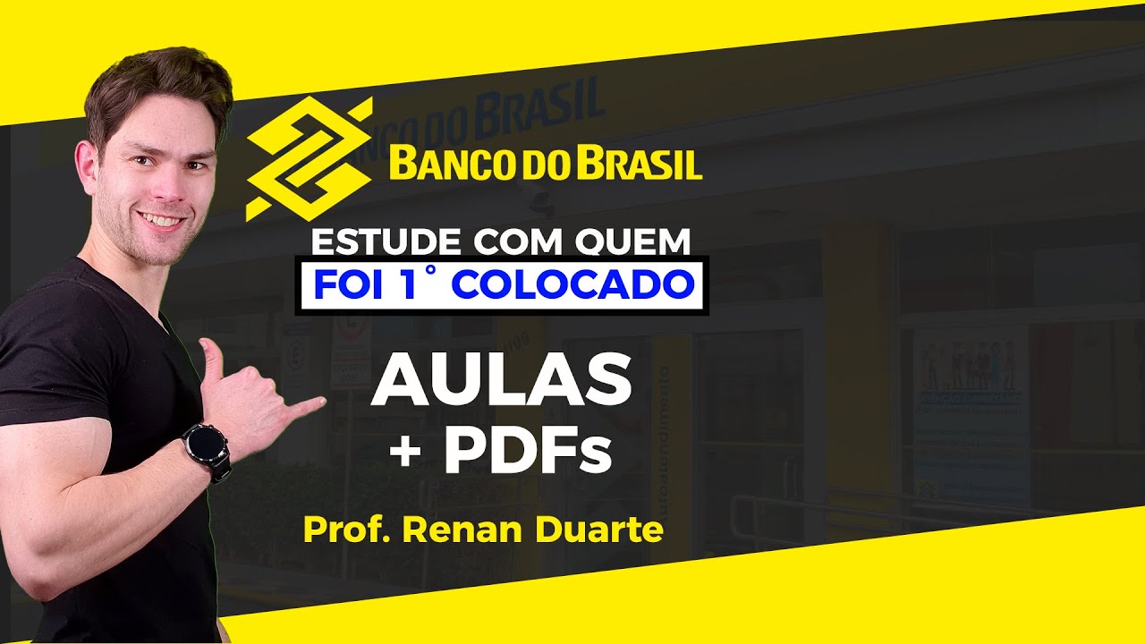 Concurso Banco do Brasil 2023: Aula 01
