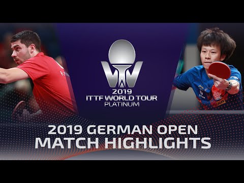 Patrick Franziska vs Lin Gaoyuan | 2019 ITTF German Open Highlights (R16)