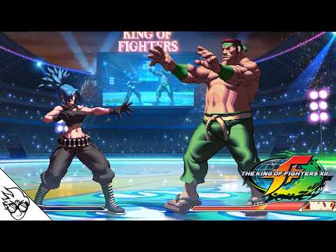 The King of Fighters XII (Arcade/2009) - Leona + Ryo + Kyo [Playthrough/LongPlay]