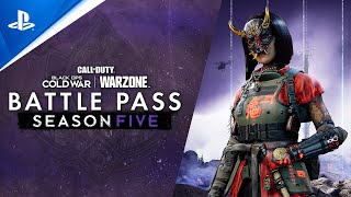 PlayStation Call of Duty: Black Ops Cold War & Warzone - Season Five Battle Pass Trailer PS5, PS4 anuncio