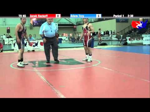 Jacob Rockoff vs. Adam Troy at 2013 ASICS University Nationals - GR