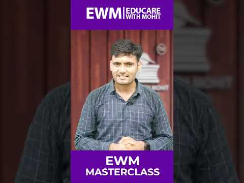 Masterclasses | EWM | Educare with Mohit | Learn online | Mohit Shrama