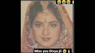 last journey of Divya bharti 😭🕯 miss you Div