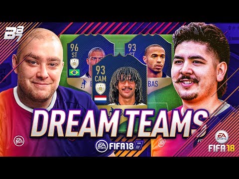 FIFA 18 DREAM TEAM w/ PRIME GULLIT, RONALDO AND HENRY!! Feat CASTRO1021! Video